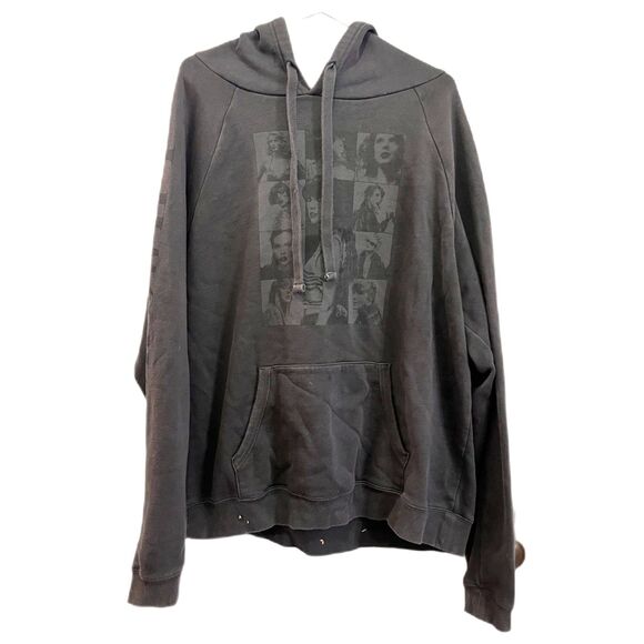 Taylor Swift Gray Era Swifty Band Tour Pullover Hoodie Top   Adult Size XL - Picture 2 of 13